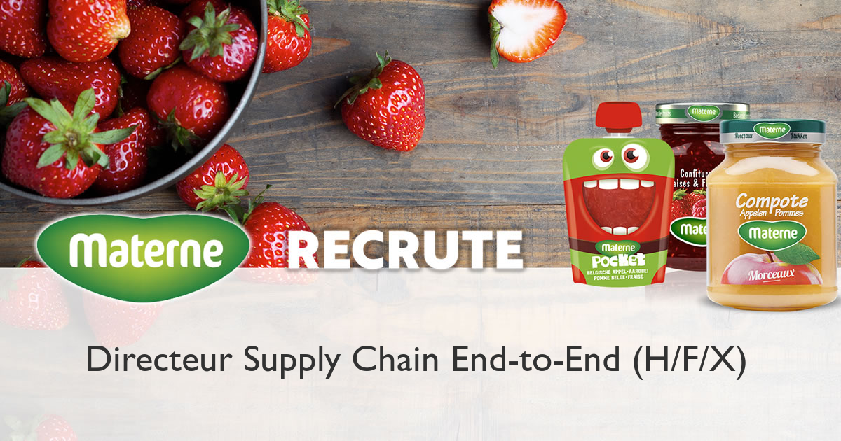 Directeur Supply Chain End-to-End (H/F/X) chez Materne - Confilux